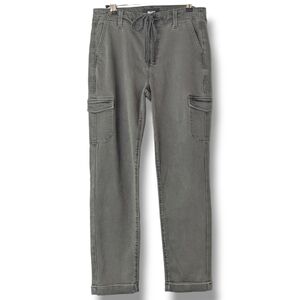 Paige Christy Cargo Utility Pants in Vintage Deep Sage: Women's 26
